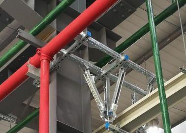 曹妃甸该抗震支架的整体式支吊架结构协调性好